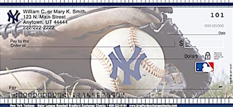 mlb personal checks|new york yankees checks.